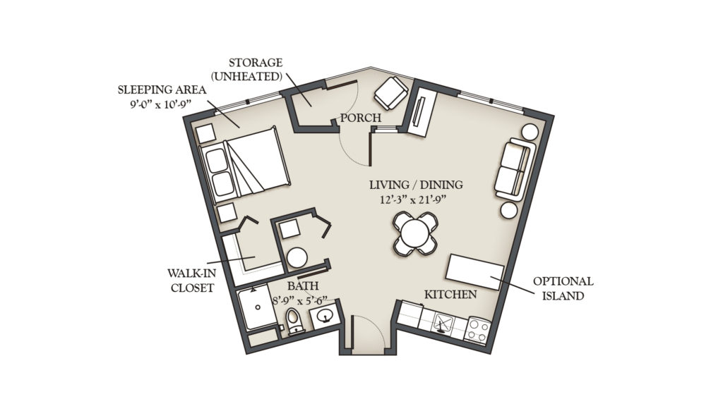 Studio Apt (A)