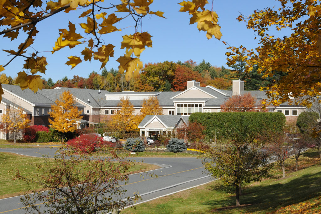 Community center entrance